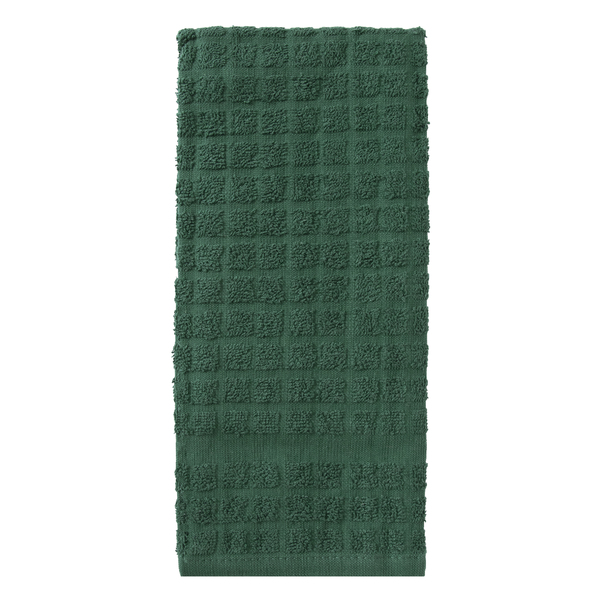 Ritz Concepts Solid Kitchen Towel 100% Cotton Terry Dark Green 15320